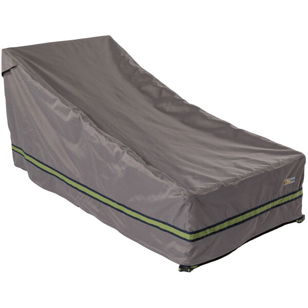 Soteria Grey RainProof 80 In. Patio Chaise Lounge Cover, image 1