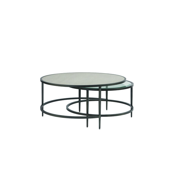 Midtown Flannel Nesting Table, image 1