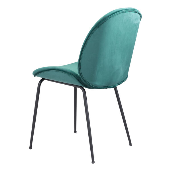 Miles Green and Black Dining Chair, Set of Two, image 6