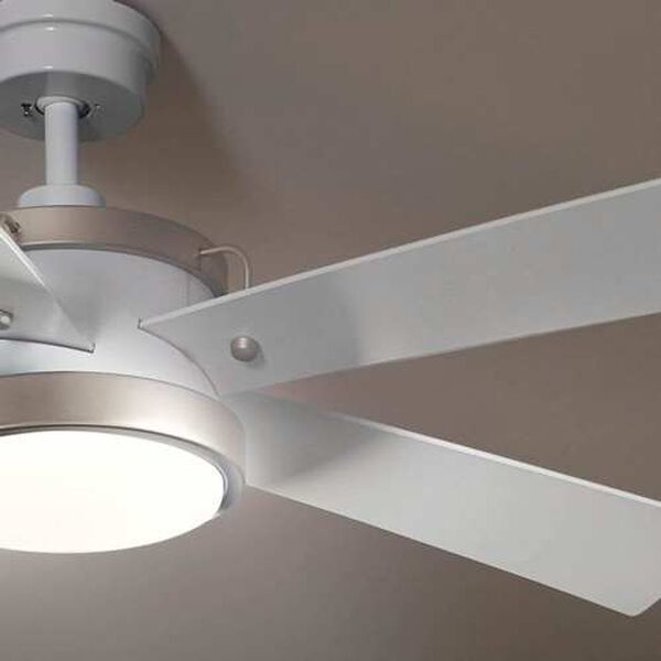 Salvo White LED 56-Inch Ceiling Fan, image 5