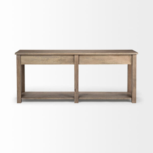 Harrelson III Light Brown Four-Drawer Console Table, image 5