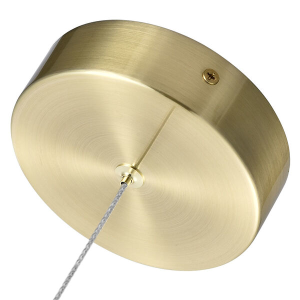 Ravello Polished Brass Integrated LED Pendant, image 7