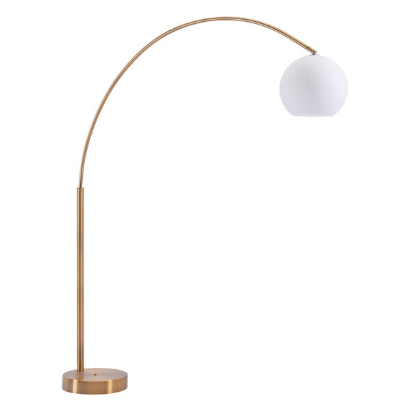 Griffith White One-Light Floor Lamp, image 1