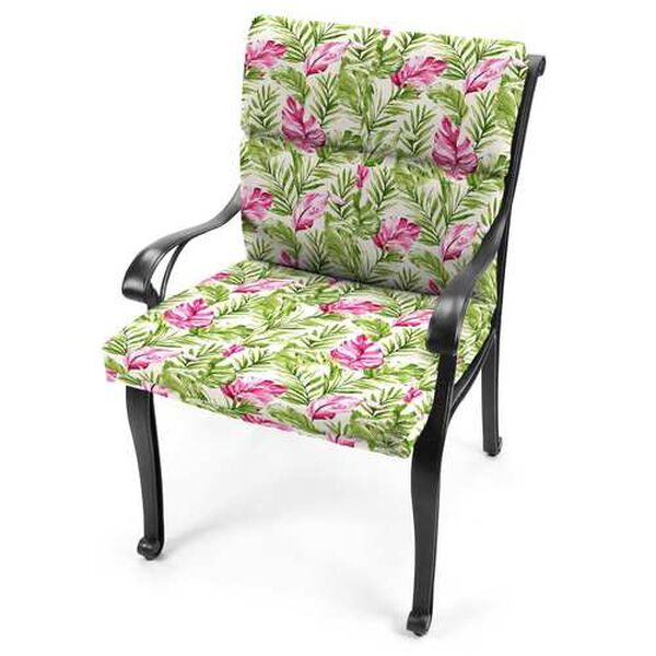 Zealand Island Green 22 x 44 Inches French Edge Chair Cushion, image 6