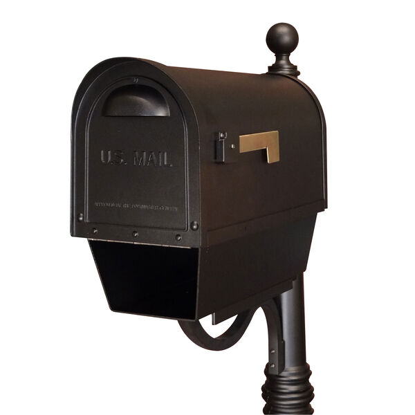 Classic Curbside Mailbox with Paper Tube, image 1