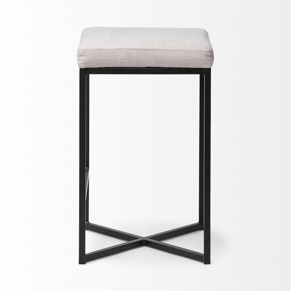Frodo Black and White Counter Height Stool, image 4