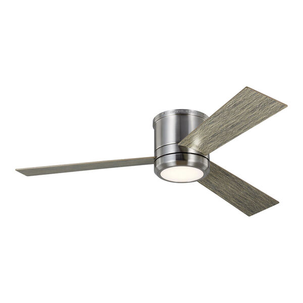 Clarity Brushed Steel 56-Inch LED Ceiling Fan, image 1