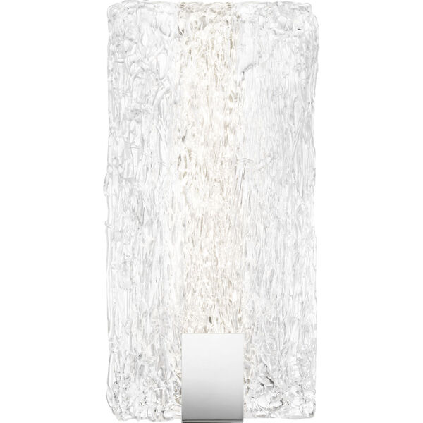 Platinum Collection Winter Polished Chrome LED Wall Sconce, image 4