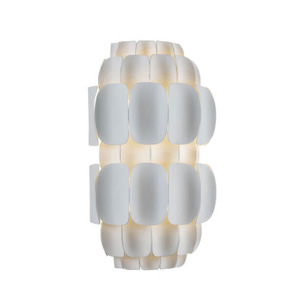 Swoon Matte White Two-Light Wall Sconce, image 2