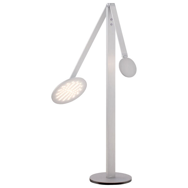 Chiseled Nickel 10.5-Inch One-Light LED Floor Lamp, image 3
