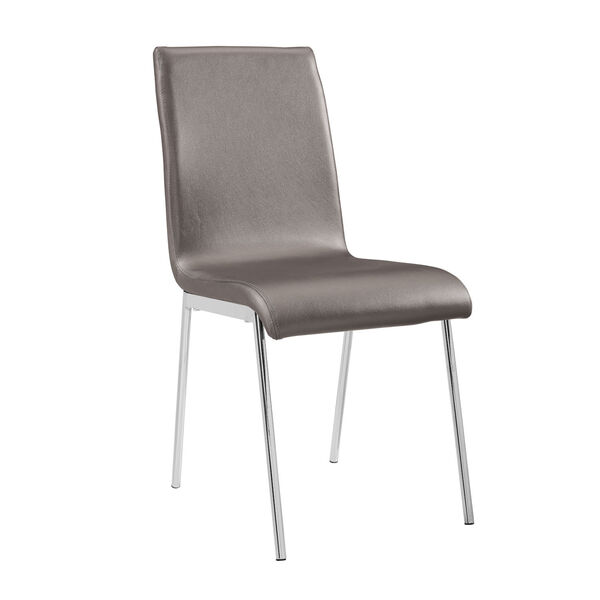 Emilia Chrome Side Chair, Set of 4, image 4