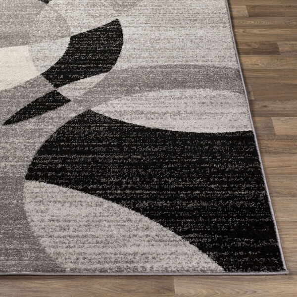 Chester Black Rectangle 6 Ft. 7 In. x 9 Ft. Rugs, image 3