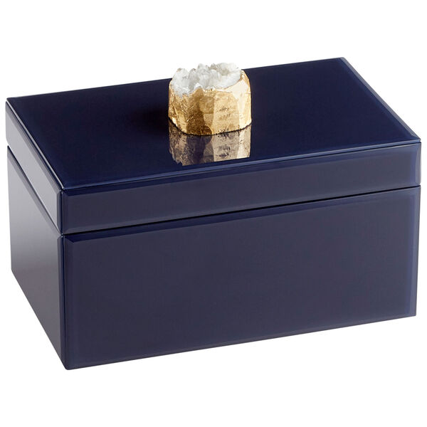 Black 13-Inch Solitaire Container, image 1