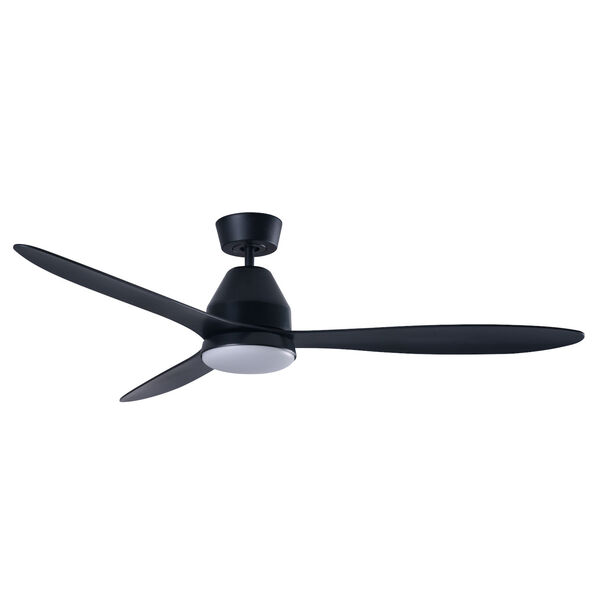 Lucci Air Whitehaven Black 56-Inch One-Light Energy Star Ceiling Fan, image 1