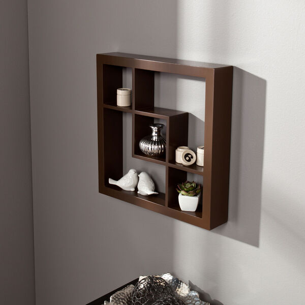 Madison Chocolate 16 x 16 Display Shelf, image 3