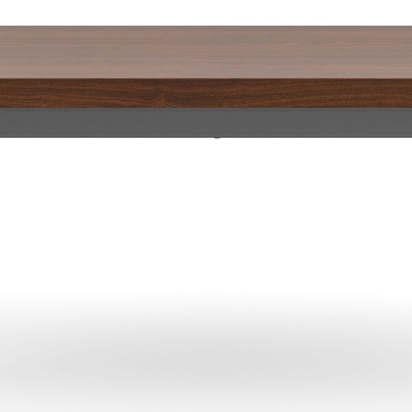 Merge Brown Coffee Table with Post Legs, image 5