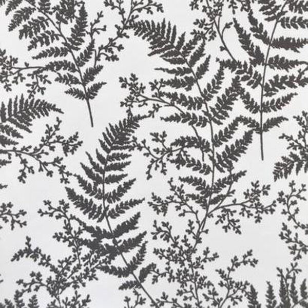 Forest Fern Grey Wallpaper, image 1