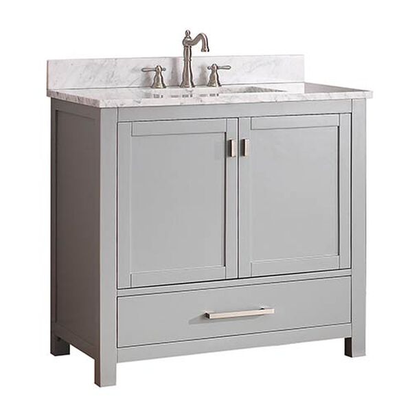 Modero Chilled Gray 36-Inch Vanity Only, image 2