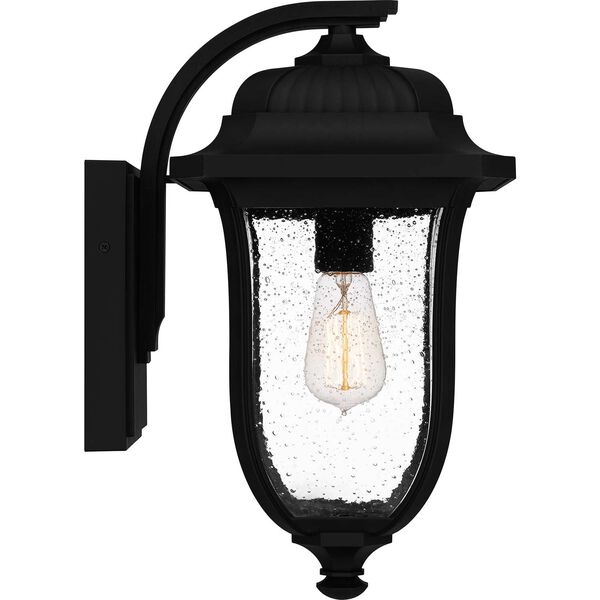 Mulberry Matte Black One-Light Outdoor Wall Mount, image 6