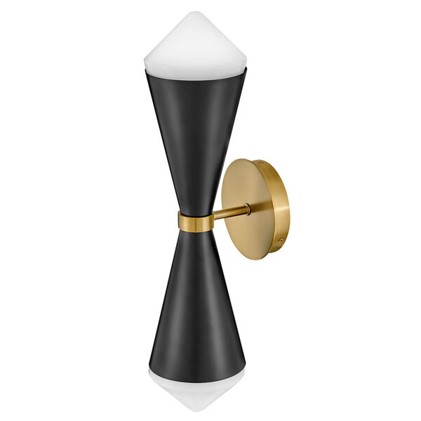 Betty Black Two-Light Wall Sconce, image 5