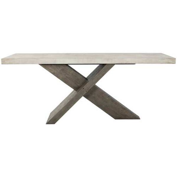 Harper White and Gray Console Table, image 1