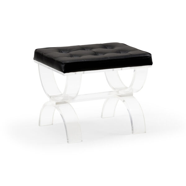White and Black  Harlow Bench, image 1