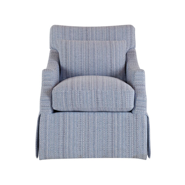 Margaux Gray Polyester Accent Chair, image 1