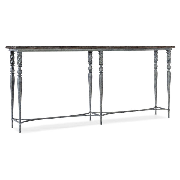Traditions Brown Gray Console Table, image 1