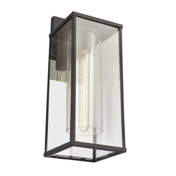 Augusta Matte Black One-Light Outdoor Wall Sconce, image 5