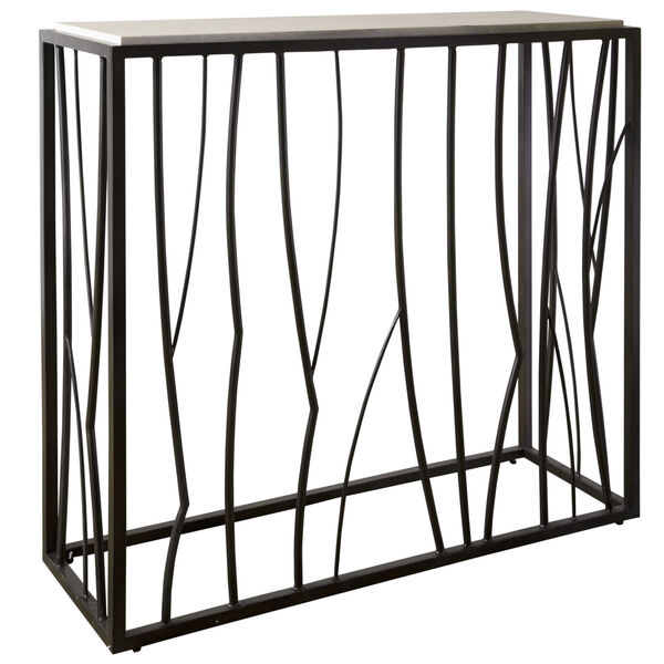 Reed Dark Iron 36-Inch Console Table, image 3
