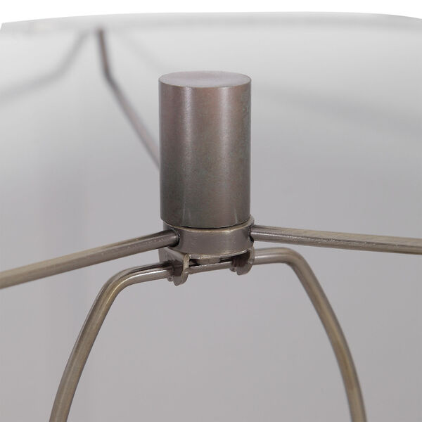 Khalio Aged Gun Metal Table Lamp, image 3