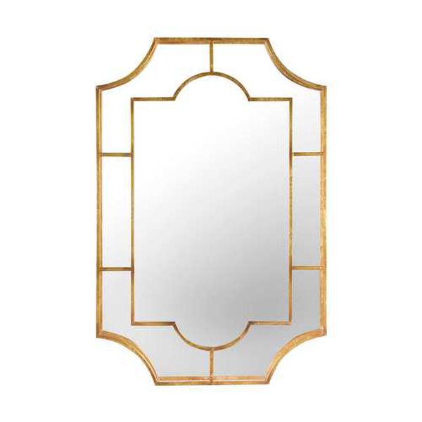 Gold 24 x 36-Inch Wall Mirror, image 1