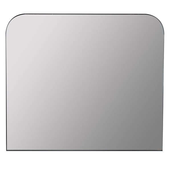 Brendan Matte Black 34-Inch x 40-Inch Dresser or Wall Mirror, image 2