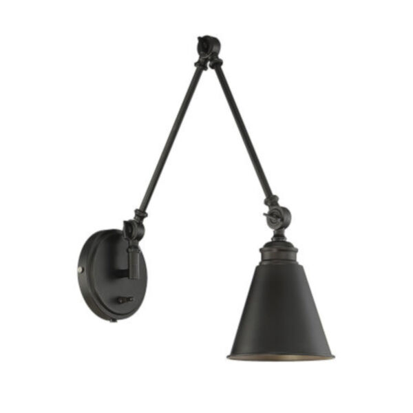 Knox Matte Black 6-Inch One-Light Wall Sconce, image 2