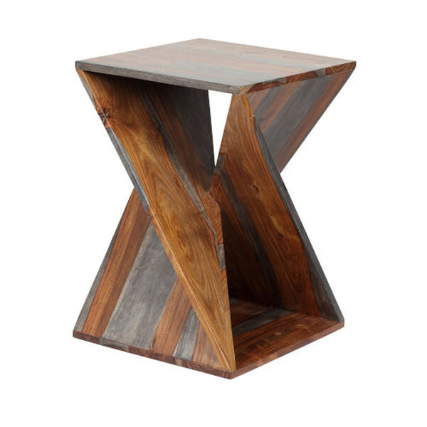 Sierra Brown Finish Accent Table, image 3