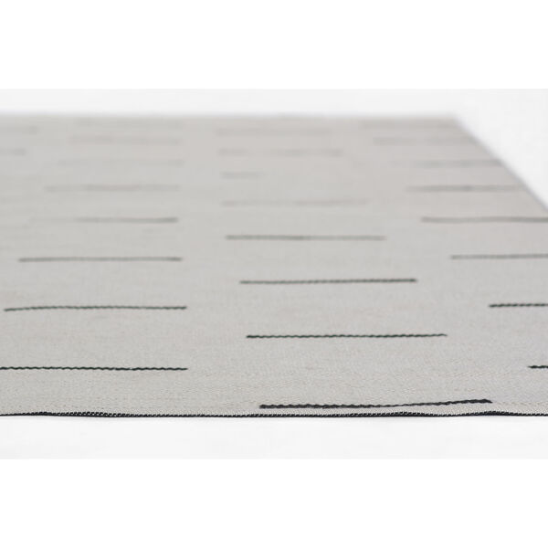 Malmo Ivory and Black Indoor/Outdoor Rug, image 3
