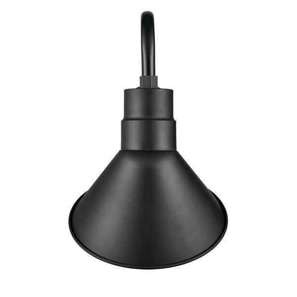 R Series Satin Black 12-Inch LED Angle Shade, image 4