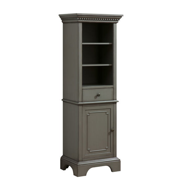Hastings 22 inch Linen Tower in French Gray finish, image 2