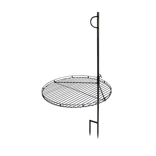 Black 24-Inch Swing Away Grill, image 1
