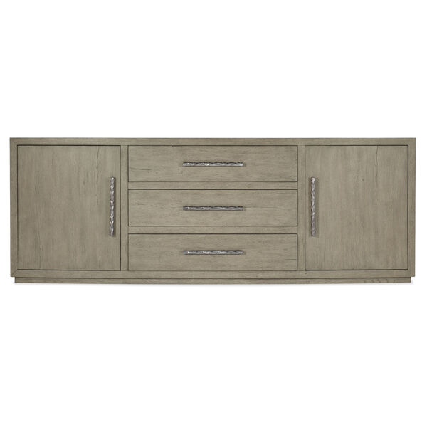 Linville Falls Smoked Gray Plunge Basin Entertainment Console, image 5