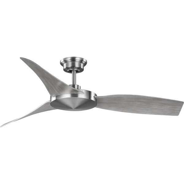 P250071-009: Spicer Brushed Nickel 72-Inch Ceiling Fan, image 1