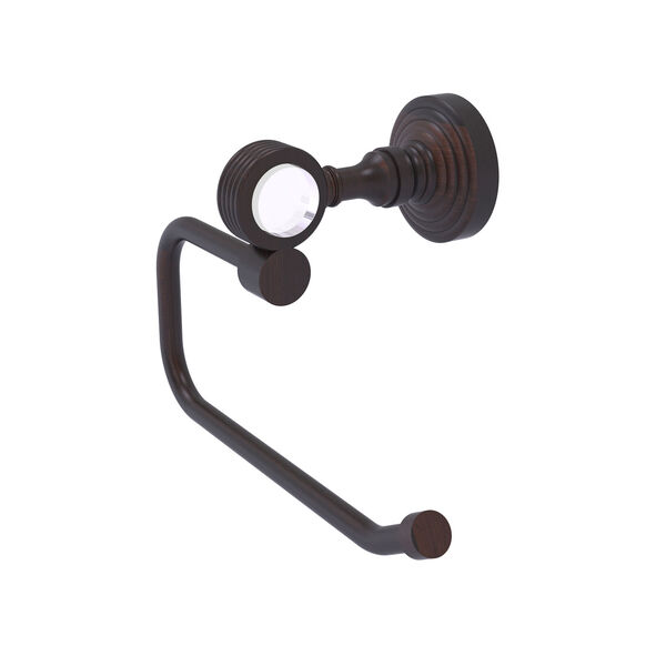 Pacific Grove Venetian Bronze Six-Inch Toilet Tissue Holder with Groovy Accents, image 1