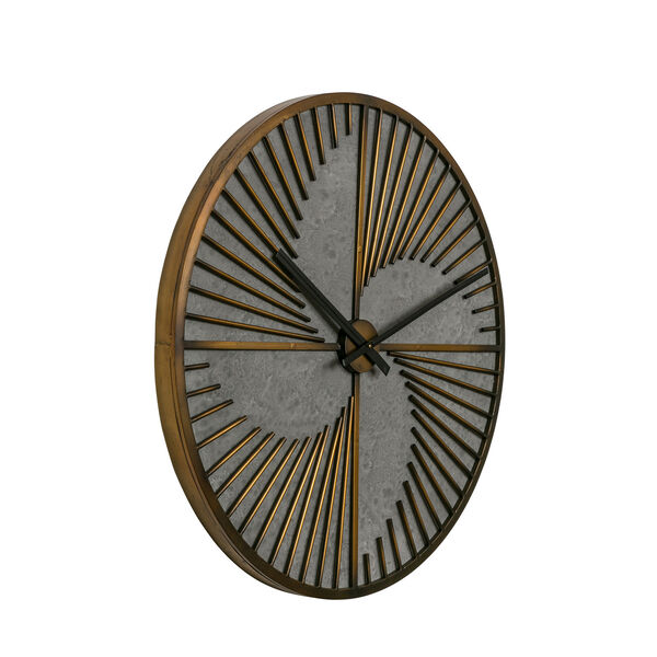 Robertson Gold Round Clock, image 2