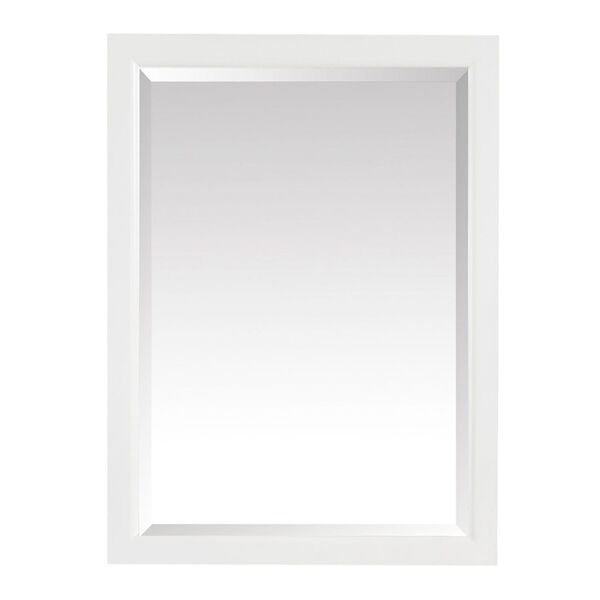 Emma White 22-Inch Mirror Cabinet, image 1