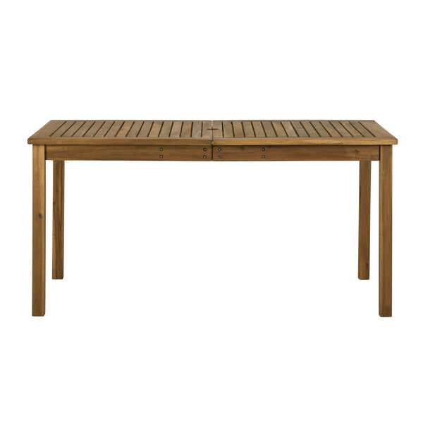Brown Patio Dining Table, image 3