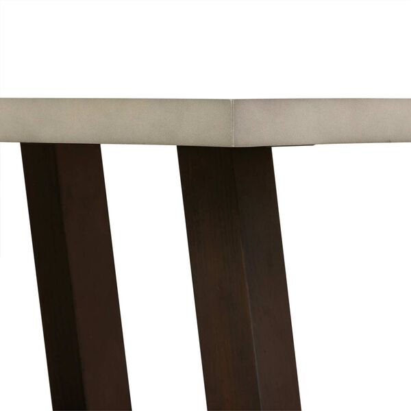 Elodie Medium Gray Concrete Dark Gray Oak Coffee Table, image 6