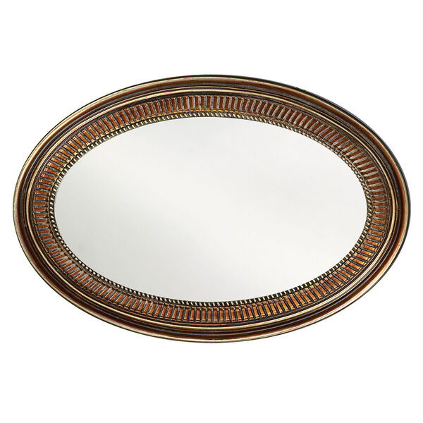 Ethan Bronze Oval Mirror, image 2