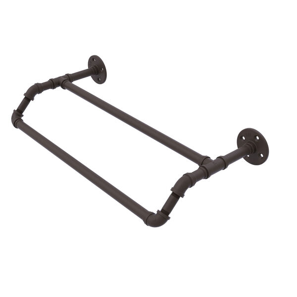 Pipeline Oil Rubbed Bronze 36-Inch Double Towel Bar, image 1
