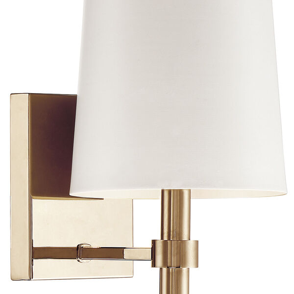 Bromley Aged Brass One-Light Wall Sconce, image 4