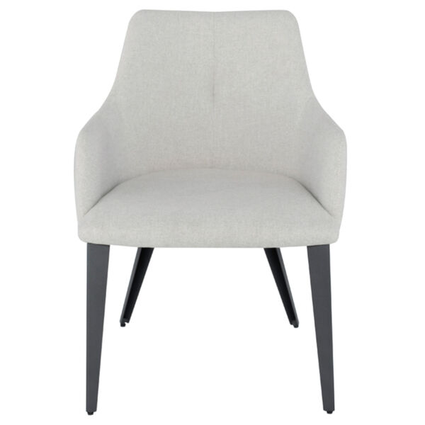Renee Stone Gray and Black Dining Chair, image 2